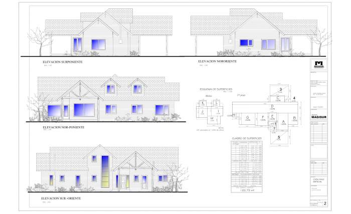 Planos Venta Casa Condominio Sierra Madre